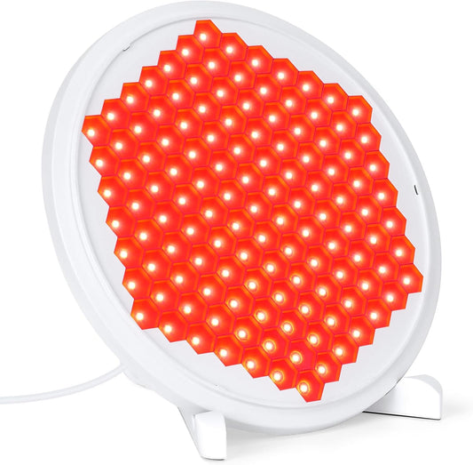 Portable 660nm Red Light Therapy Lamp with 127 LEDs