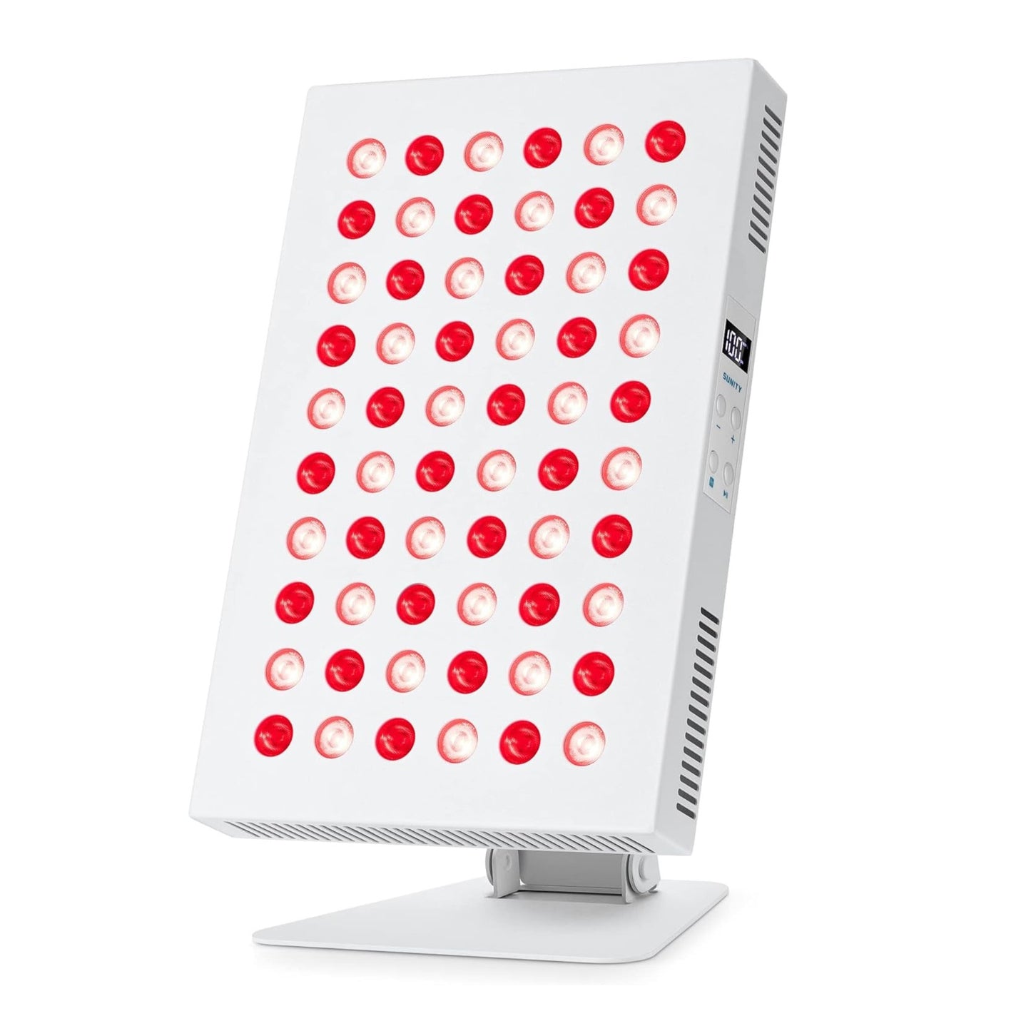 LED Red Light Panel for Body and Face with 660nm and Near-Infrared 850nm LED Light Combo for Anti-Aging and Pain Relief