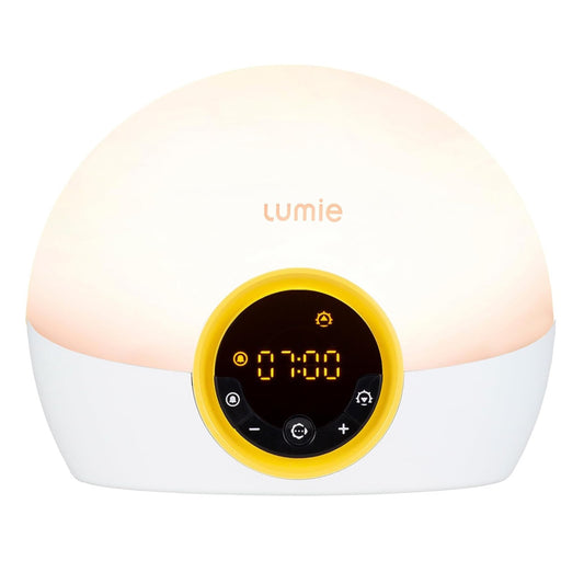 Bodyclock Rise 100 - Wake-Up Light Alarm Clock with Sunrise and Sunset, Multicolour