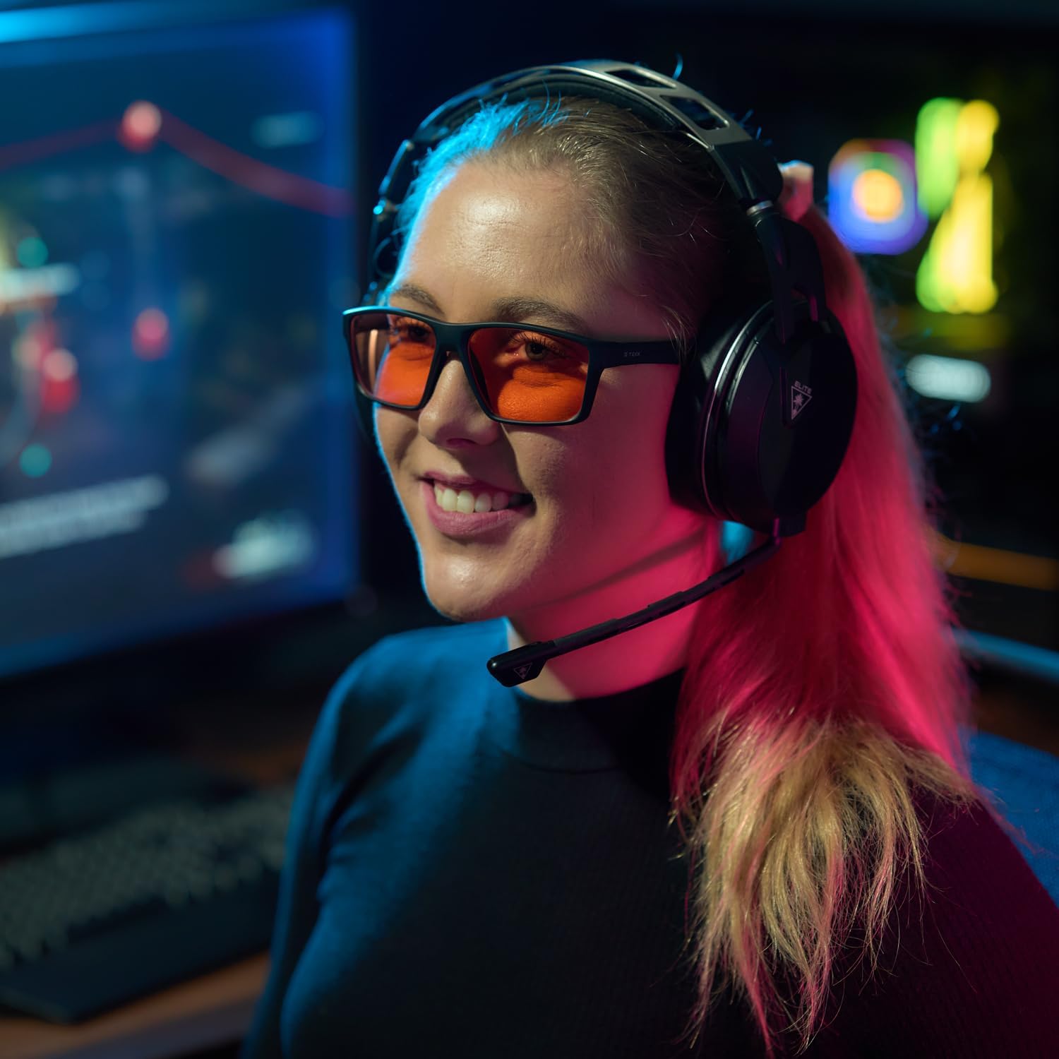 Blue Light Blocking Glasses - Gaming Glasses - Computer Glasses - anti Glare Eyestrain and Fatigue - Men and Women