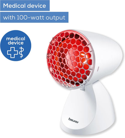 Beurer IL11 Infrared Heat Lamp | Certified for Muscle and Skin Wellness