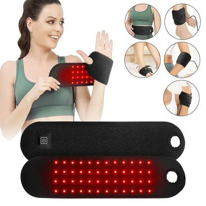 Red Light Therapy Wrist Wrap with 660nm and 850nm Infrared Light