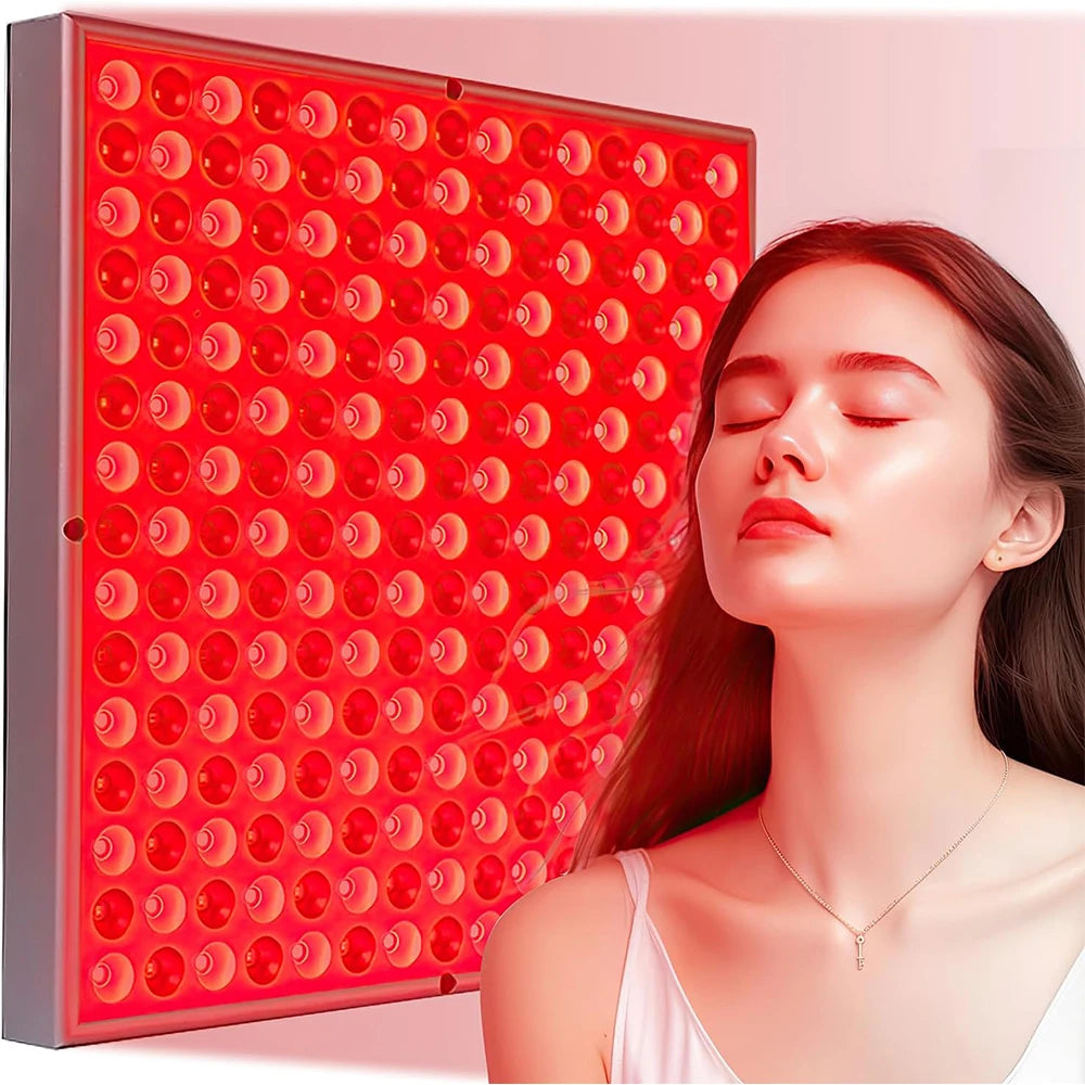 Red Light Therapy Panel Infrared Lamp LED Panel for Full Body Face Skin Care Beauty Health Joint Muscle Pain Relief 660Nm 850Nm